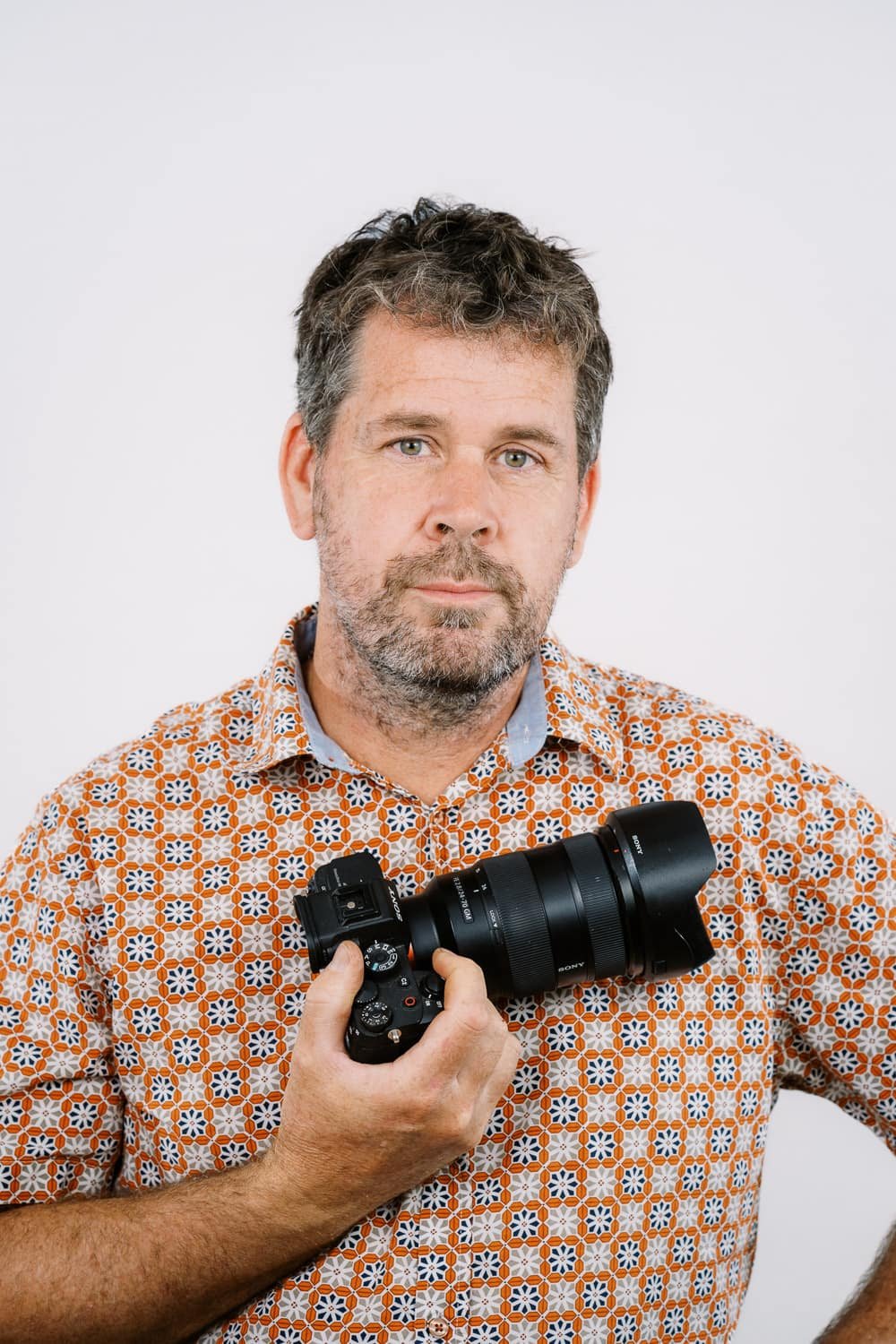 A bio photo of Hamilton commercial photographer Tony McKay